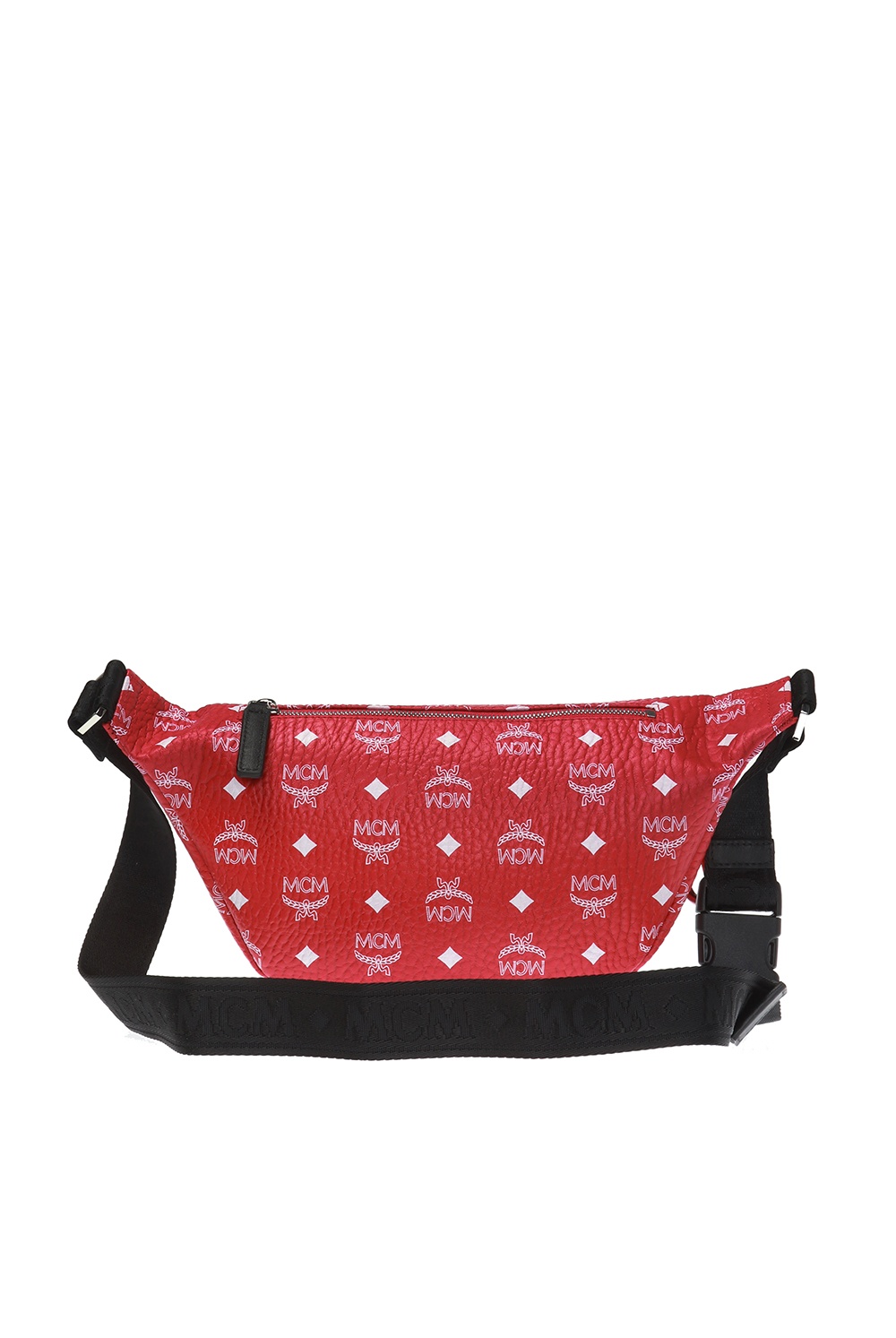 Mcm fanny pack online red